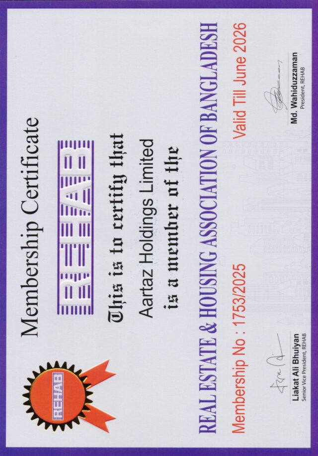 REHAB Certificate